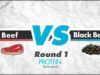 Beef vs. Black Beans