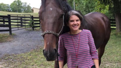 Rescued Racehorse Runs Into His New Guardian’s Heart