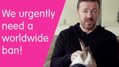 Ricky Gervais wants a worldwide ban