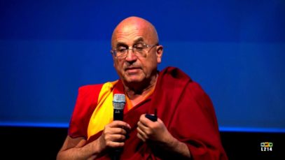 Conférence Matthieu Ricard / L214 – Les Cahiers antispécistes