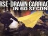 Horse-Drawn Carriages in 60 Seconds Flat