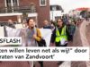 NEWSFLASH: “Herten willen leven net als wij!” door de straten van Zandvoort