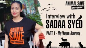 Interview with Bollywood actress Sadaa Syed - My Vegan Journey │Animal Save Movement