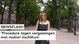 NEWSFLASH: Procedure tegen vergassingen met mobiel slachthuis