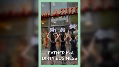 Leather is a Dirty Industry.