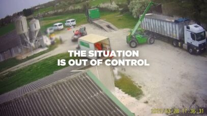 Exclusive footage of the avian influenza outbreak in Vendée (France)