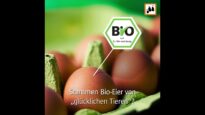 Hühnerleid für Bio-Eier der Marke Landkost-Ei