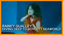 Rainey Qualley Is Diving Deep With PETA to Boycott SeaWorld