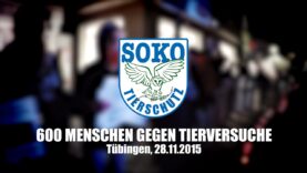 600 MENSCHEN GEGEN TIERVERSUCHE // SOKO Tierschutz e.V.