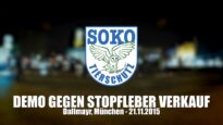 DEMO GEGEN STOPFLEBERVERKAUF – Dallmayr, München – 21.11.2015 // SOKO Tierschutz e.V.