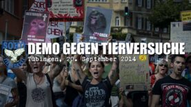 DEMO GEGEN TIERVERSUCHE – Tübingen, 20.09.2014 // SOKO TIERSCHUTZ e.V.