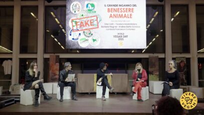 Il grande inganno del benessere animale. World Vegan Day 2021 Firenze