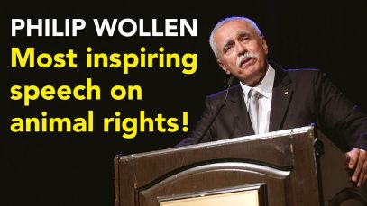 Philip Wollen – Most Inspiring Speech on Animal Rights!