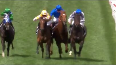 WHIPPED ACROSS HIS FACE… TWICE!