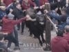 Documentamos un festejo con 15 toros embolados en Castellón