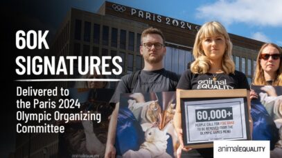 Animal Equality Urges Olympic Committee to Drop Foie Gras from Hospitality Menu