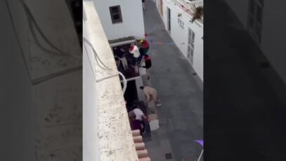 Terrible accidente en el Toro Embolao de Vejer de la Frontera