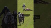 Racehorse Talk of Thrones pushed so hard that he collapsed when blood burst from his lungs