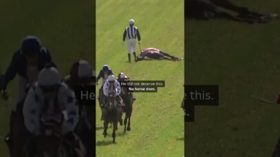 Racehorse Talk of Thrones pushed so hard that he collapsed when blood burst from his lungs